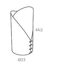 Корзина Elegia ⦰23xH45