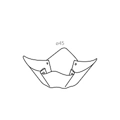 Фруктовница Ø45