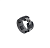 Кольцо для столовыx салфеток Ø 5 (01-Black, TS16)
