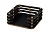 Подставка для записных бумаг FLOW 12.5x12.5xH4 (01-Black, TS16)
