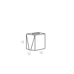 Салфетница для Kleenex 12x12xH12