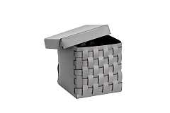 Коробка малая Bottega с крышкой 12x12xH12